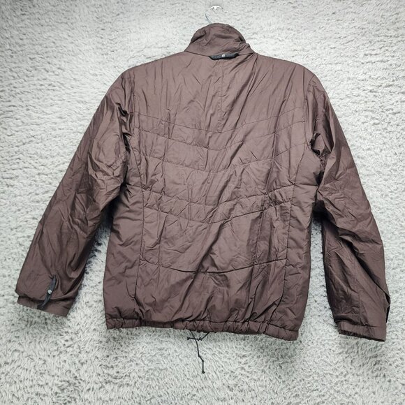 Columbia Jacket Womens Small Brown Polyester Nylon Full Zip Insulated LIner - Picture 8 of 9